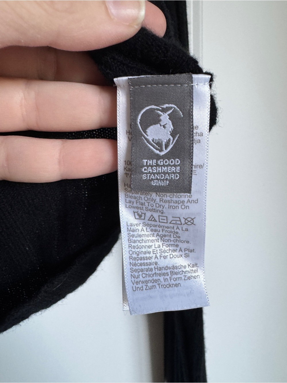 NWT! J. CREW Women’s Wide-rib cashmere cardigan in black, size medium m - Picture 9 of 14